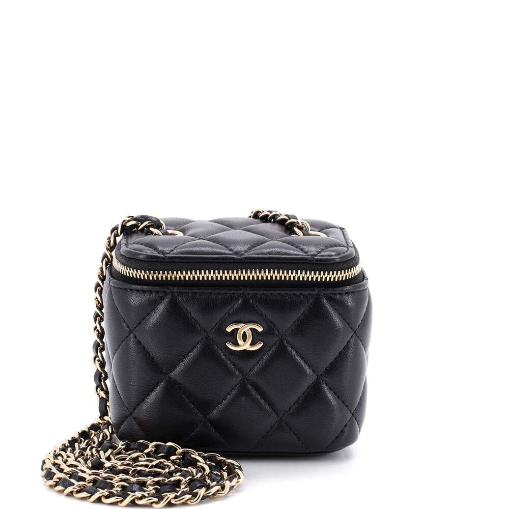 Chanel Classic Vanity Case With Chain #270754C34B